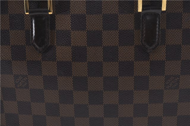Authentic Louis Vuitton Damier Triana Hand Bag N51155 LV 4411D
