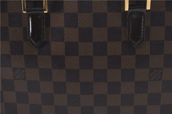 Authentic Louis Vuitton Damier Triana Hand Bag N51155 LV 4411D