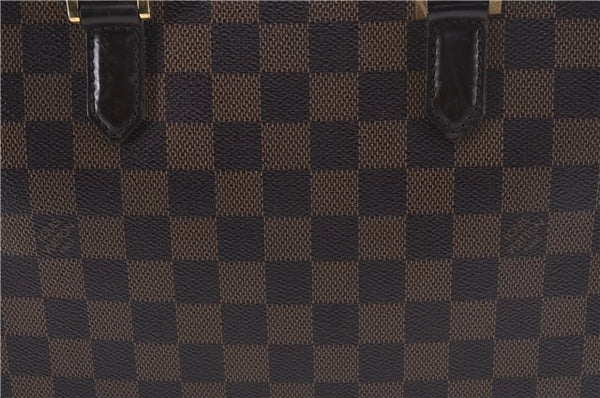 Authentic Louis Vuitton Damier Triana Hand Bag N51155 LV 4411D