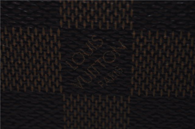 Authentic Louis Vuitton Damier Triana Hand Bag N51155 LV 4411D