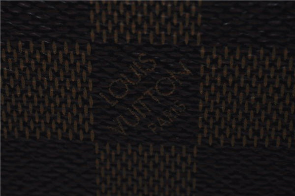 Authentic Louis Vuitton Damier Triana Hand Bag N51155 LV 4411D