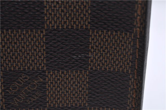 Authentic Louis Vuitton Damier Triana Hand Bag N51155 LV 4411D