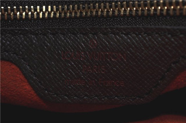 Authentic Louis Vuitton Damier Triana Hand Bag N51155 LV 4411D