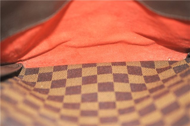 Authentic Louis Vuitton Damier Triana Hand Bag N51155 LV 4411D