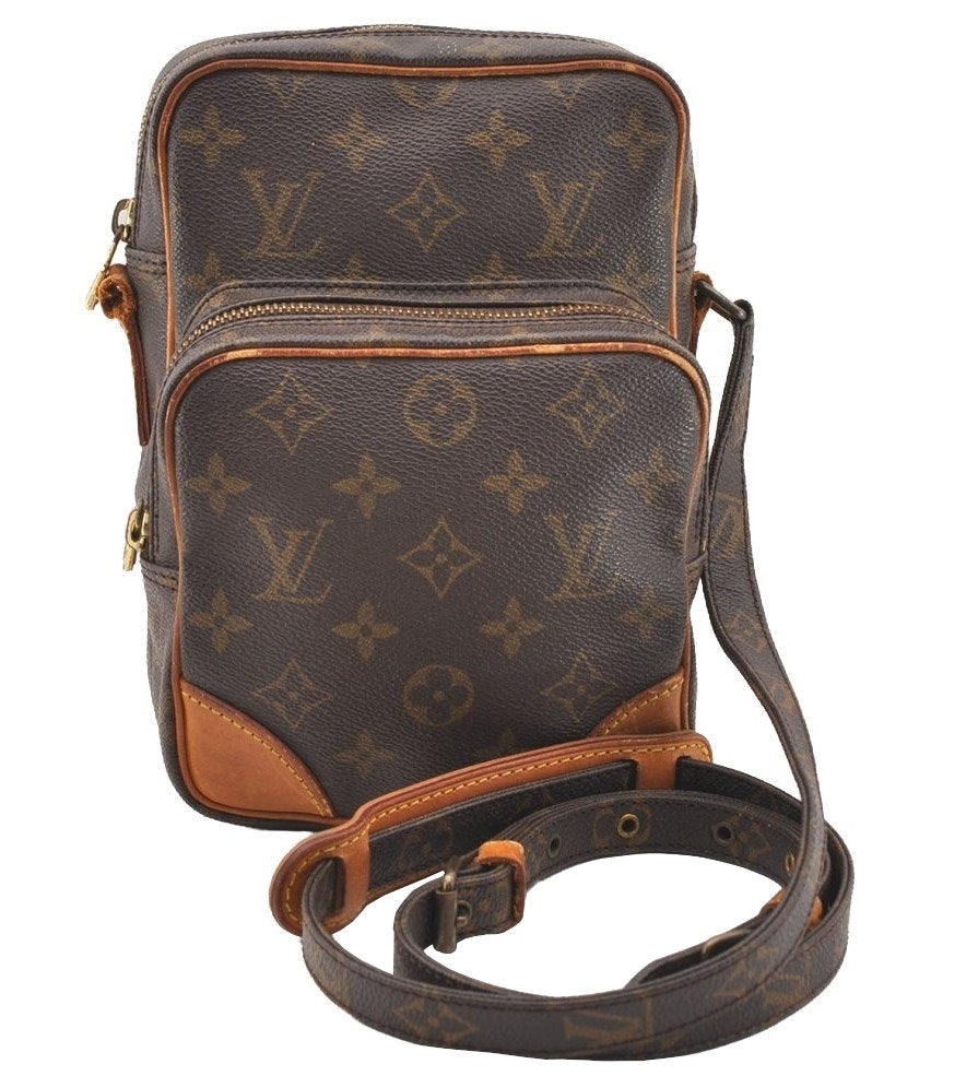 Authentic Louis Vuitton Monogram Amazone Shoulder Cross Bag M45236 Junk 4411I
