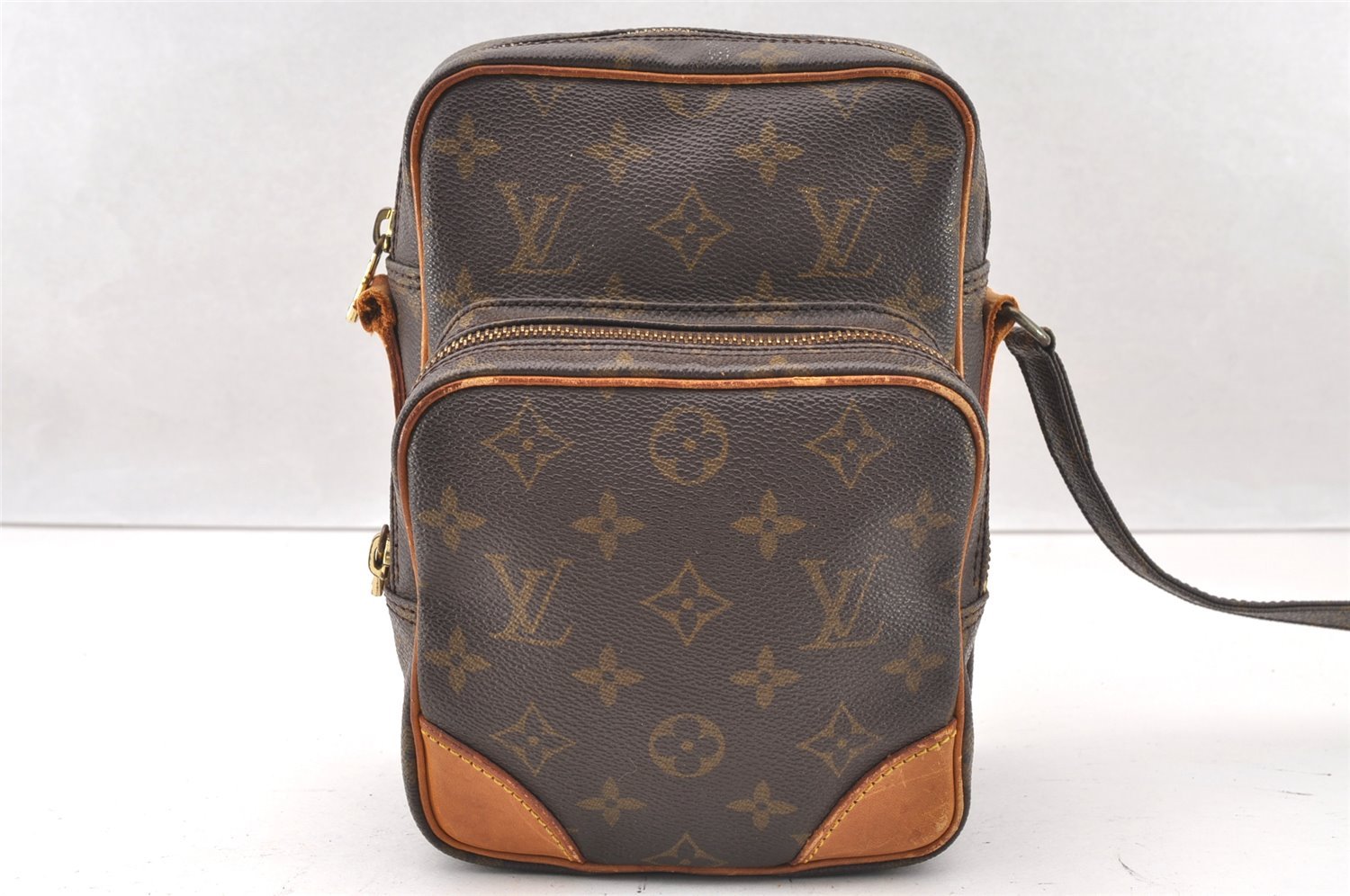 Authentic Louis Vuitton Monogram Amazone Shoulder Cross Bag M45236 Junk 4411I