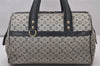 Authentic Louis Vuitton Monogram Mini Josephine GM Hand Bag Blue M92211 LV 4412I