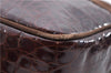 Auth Salvatore Ferragamo Vara Shoulder Cross Body Bag Leather Brown SF 4413D