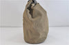 Authentic GUCCI Shoulder Hand Bag Purse Nylon Leather 0013738 Khaki Green 4414C
