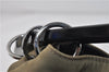 Authentic GUCCI Shoulder Hand Bag Purse Nylon Leather 0013738 Khaki Green 4414C