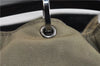 Authentic GUCCI Shoulder Hand Bag Purse Nylon Leather 0013738 Khaki Green 4414C