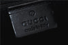 Authentic GUCCI Shoulder Hand Bag Purse Nylon Leather 0013738 Khaki Green 4414C