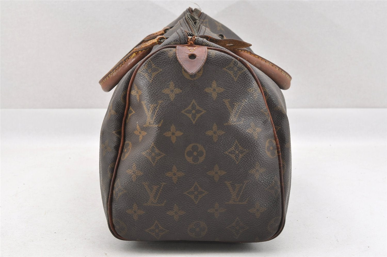 Authentic Louis Vuitton Monogram Speedy 30 Hand Boston Bag M41526 LV Junk 4414I