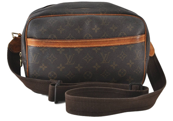 Auth Louis Vuitton Monogram Reporter PM Shoulder Cross Body Bag M45254 LV 4415D