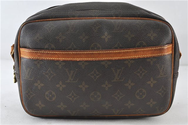 Auth Louis Vuitton Monogram Reporter PM Shoulder Cross Body Bag M45254 LV 4415D