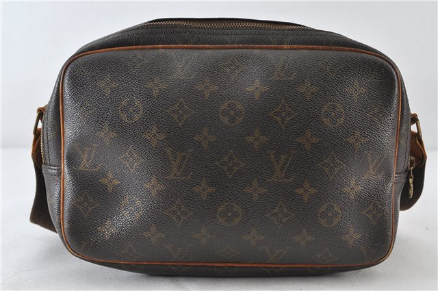 Auth Louis Vuitton Monogram Reporter PM Shoulder Cross Body Bag M45254 LV 4415D