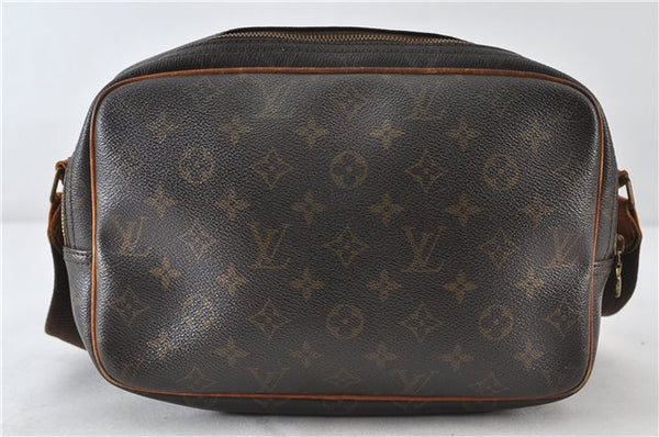 Auth Louis Vuitton Monogram Reporter PM Shoulder Cross Body Bag M45254 LV 4415D
