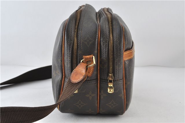 Auth Louis Vuitton Monogram Reporter PM Shoulder Cross Body Bag M45254 LV 4415D