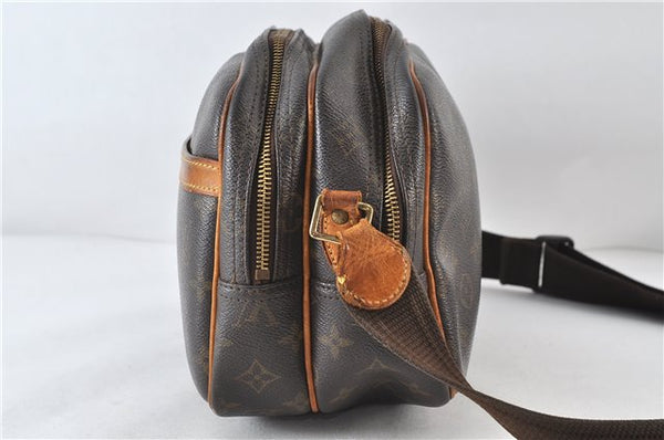 Auth Louis Vuitton Monogram Reporter PM Shoulder Cross Body Bag M45254 LV 4415D