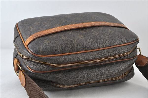 Auth Louis Vuitton Monogram Reporter PM Shoulder Cross Body Bag M45254 LV 4415D