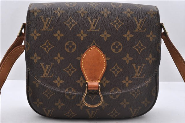 Auth Louis Vuitton Monogram Saint Cloud GM Shoulder Cross Bag M51242 LV 4417D