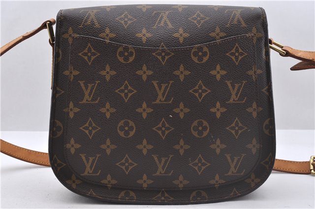Auth Louis Vuitton Monogram Saint Cloud GM Shoulder Cross Bag M51242 LV 4417D