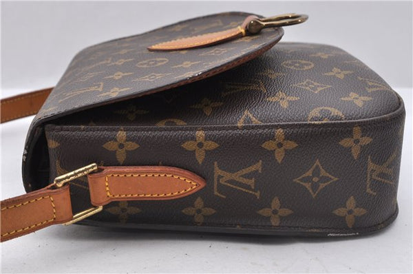 Auth Louis Vuitton Monogram Saint Cloud GM Shoulder Cross Bag M51242 LV 4417D