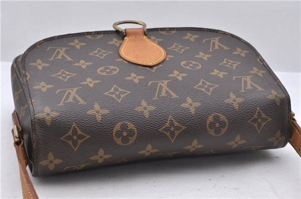 Auth Louis Vuitton Monogram Saint Cloud GM Shoulder Cross Bag M51242 LV 4417D