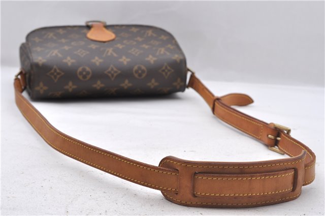 Auth Louis Vuitton Monogram Saint Cloud GM Shoulder Cross Bag M51242 LV 4417D
