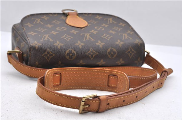 Auth Louis Vuitton Monogram Saint Cloud GM Shoulder Cross Bag M51242 LV 4417D