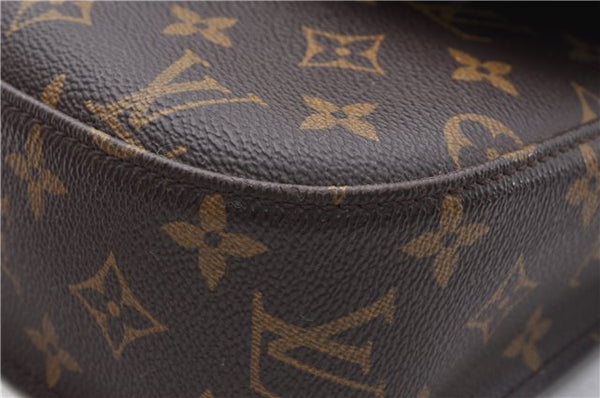 Auth Louis Vuitton Monogram Saint Cloud GM Shoulder Cross Bag M51242 LV 4417D
