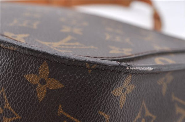 Auth Louis Vuitton Monogram Saint Cloud GM Shoulder Cross Bag M51242 LV 4417D