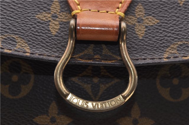 Auth Louis Vuitton Monogram Saint Cloud GM Shoulder Cross Bag M51242 LV 4417D