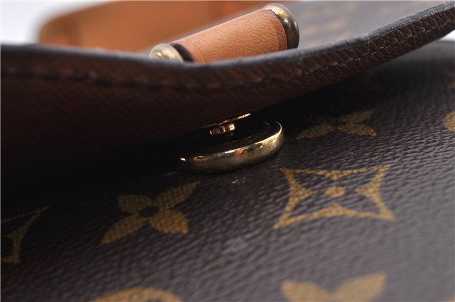 Auth Louis Vuitton Monogram Saint Cloud GM Shoulder Cross Bag M51242 LV 4417D