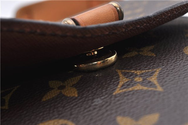 Auth Louis Vuitton Monogram Saint Cloud GM Shoulder Cross Bag M51242 LV 4417D