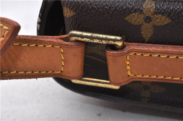 Auth Louis Vuitton Monogram Saint Cloud GM Shoulder Cross Bag M51242 LV 4417D