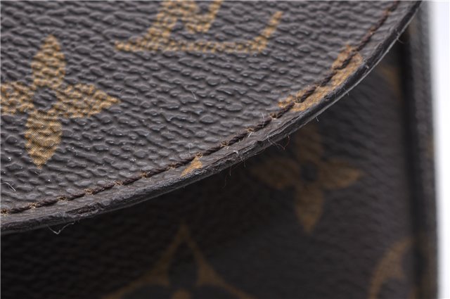 Auth Louis Vuitton Monogram Saint Cloud GM Shoulder Cross Bag M51242 LV 4417D