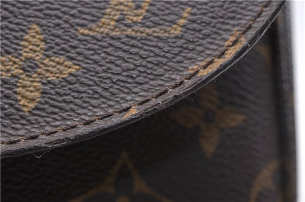 Auth Louis Vuitton Monogram Saint Cloud GM Shoulder Cross Bag M51242 LV 4417D