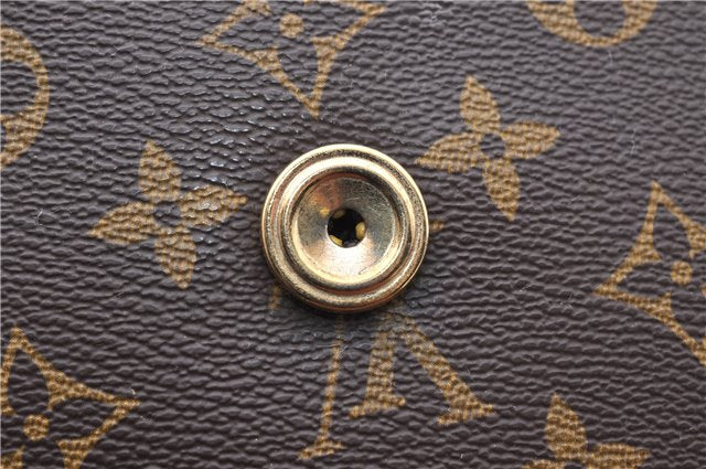 Auth Louis Vuitton Monogram Saint Cloud GM Shoulder Cross Bag M51242 LV 4417D