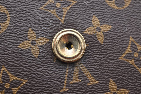 Auth Louis Vuitton Monogram Saint Cloud GM Shoulder Cross Bag M51242 LV 4417D