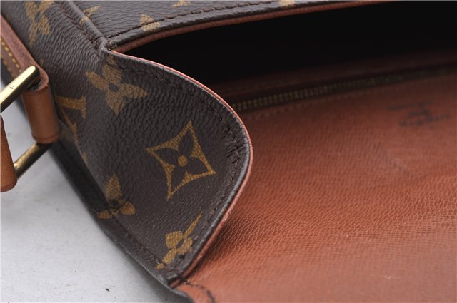 Auth Louis Vuitton Monogram Saint Cloud GM Shoulder Cross Bag M51242 LV 4417D