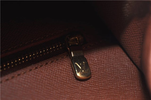 Auth Louis Vuitton Monogram Saint Cloud GM Shoulder Cross Bag M51242 LV 4417D