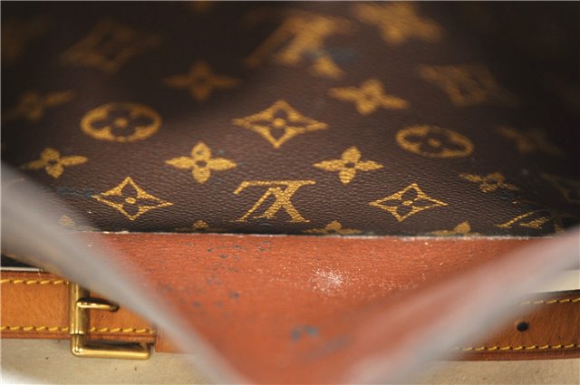 Auth Louis Vuitton Monogram Saint Cloud GM Shoulder Cross Bag M51242 LV 4417D