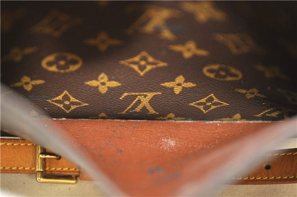 Auth Louis Vuitton Monogram Saint Cloud GM Shoulder Cross Bag M51242 LV 4417D