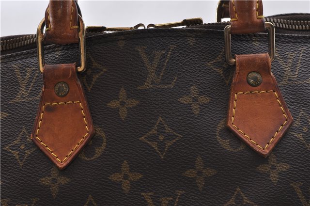 Authentic Louis Vuitton Monogram Alma Hand Bag M51130 LV 4418D