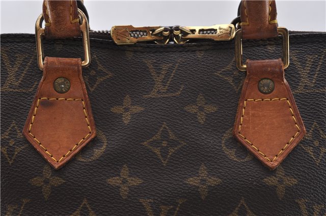 Authentic Louis Vuitton Monogram Alma Hand Bag M51130 LV 4418D