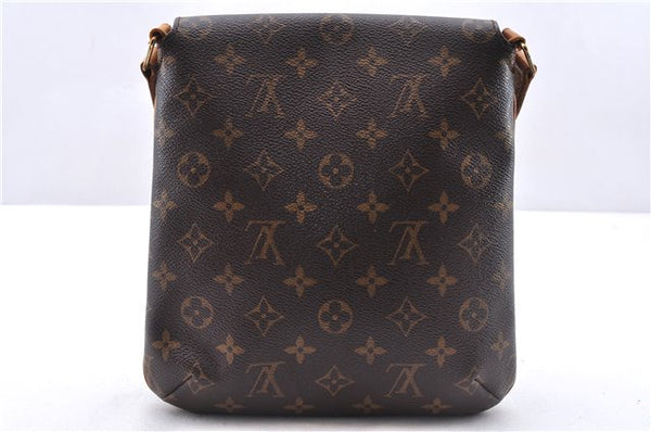 Auth Louis Vuitton Monogram Musette Salsa M51387 Long Shoulder Cross Bag 4418E