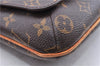 Auth Louis Vuitton Monogram Musette Salsa M51387 Long Shoulder Cross Bag 4418E