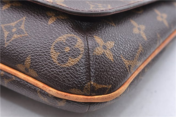 Auth Louis Vuitton Monogram Musette Salsa M51387 Long Shoulder Cross Bag 4418E