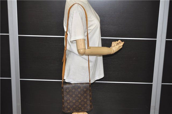 Auth Louis Vuitton Monogram Musette Salsa M51387 Long Shoulder Cross Bag 4418E